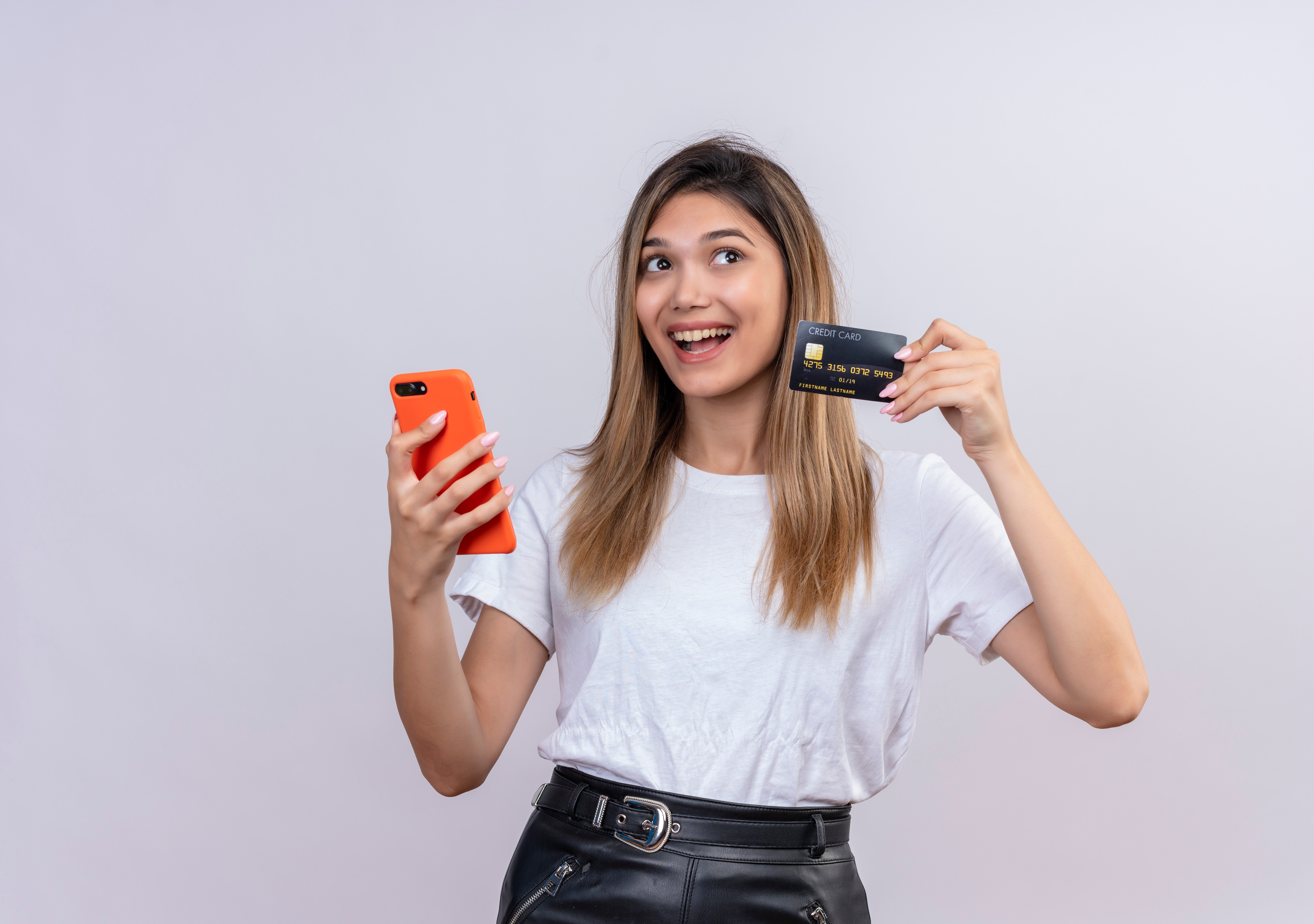 Girl with dollar